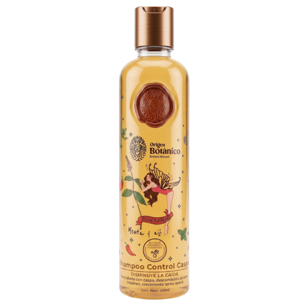Shampoo Control Caspa Meta y Ají Origen Botánico